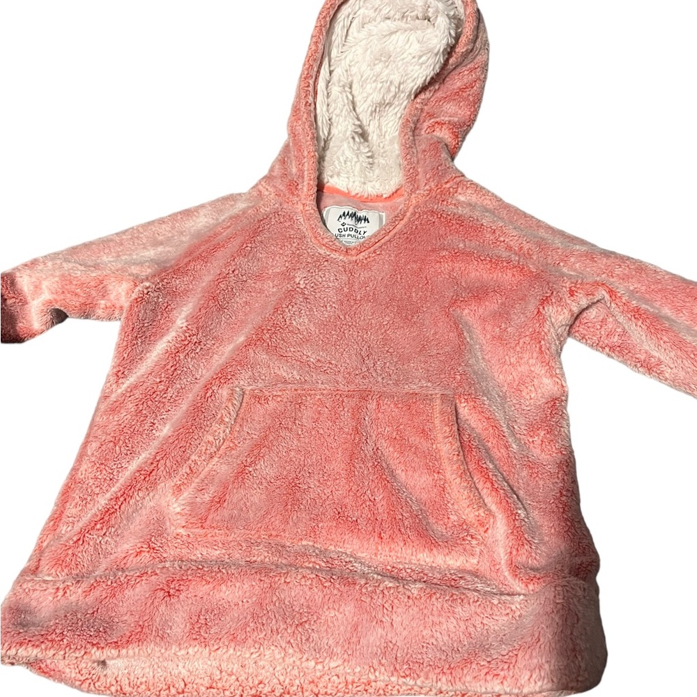 Cuddly plush over size 10/12 girls